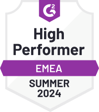 G2 High Performer EMEA Winter 2024